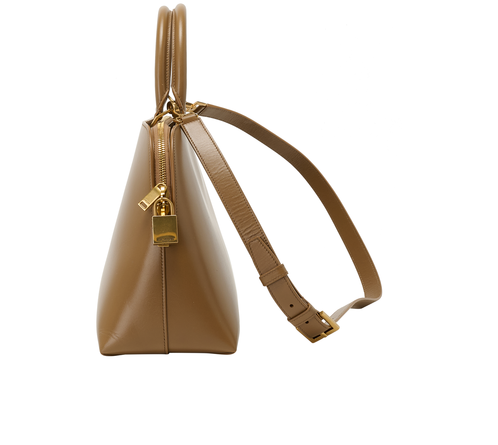 Sac De Jour Doctor Duffle, &pound;1,200, Handbags, Tan, Leather, Bottom view